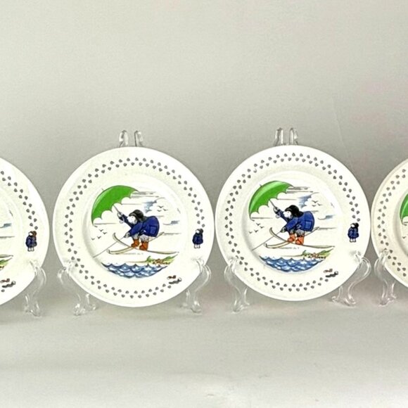 Vintage 1974 Coalport Paddington Bear Plate Set – Rare Collectible - Picture 2 of 8